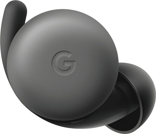 Google Pixel Buds A-Series Bluetooth хендсфри Слушалки с Устойчивост на Пот и Кутийка за Зареждане Черен
