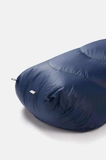 Rab Sleeping Bag Μονό 3 Εποχών Neutrino 600 Left Deep Ink