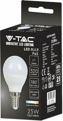 V-TAC VT-1819 LED Lampen für Fassung E14 und Form P45 Kühles Weiß 320lm 1Stück