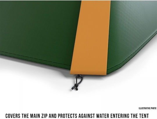 Husky Bizon 3 Classic Camping Tent Igloo Green with Double Cloth for 3 People 410x230x135cm