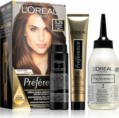 L'Oreal Paris Preference Recital Set Hair Dye M2 5.25 Antigua 60ml