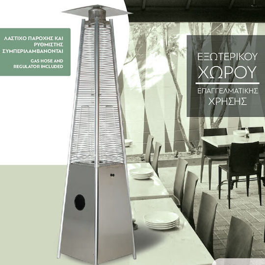Eurolamp Gasheizgerät Pyramide mit Leistung 13kW
