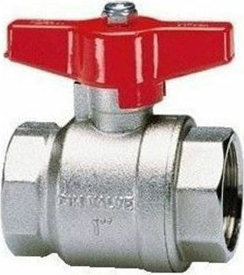 Cimberio CIM 314 Water Valf / Switch Straight 1/2" Σφαιρικός Κρουνός Πεταλούδα Ολικής Παροχής Cim Female