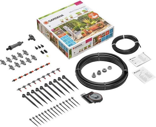 Gardena Sistem Automat de Irigare prin Picurare pentru Ghivece cu Programator