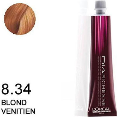 L'Oréal Professionnel DIA Richesse Hair Dye no Ammonia 8.34 Pyroxanthus 50ml