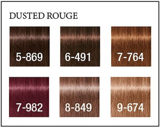 Schwarzkopf Igora Royal Dusted Rouge Βαφή Μαλλιών 5-869 Καστανό Ανοιχτό 60ml