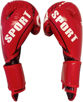 Olympus Sport Boxing Competition Gloves Red