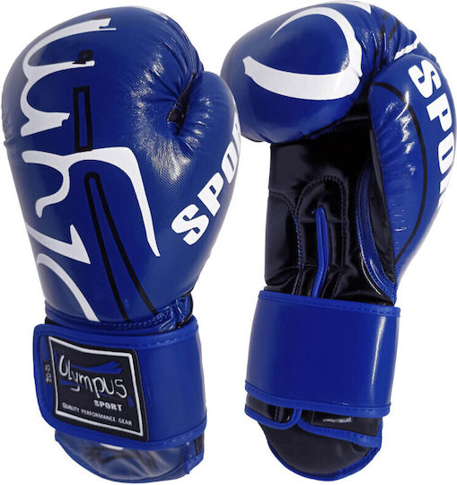 Olympus Sport Boxing Gloves for Match Blue