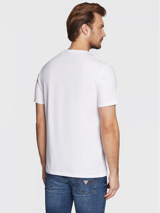 Guess Men's Short Sleeve T-shirt White