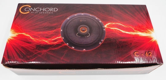 Conchord C62 Σετ Ηχεία Αυτοκινήτου 6.5" με 120W RMS (2 Δρόμων)