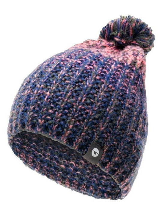 Hilma Beanie Γυναικείος Σκούφος Πλεκτός σε Μπλε χρώμα