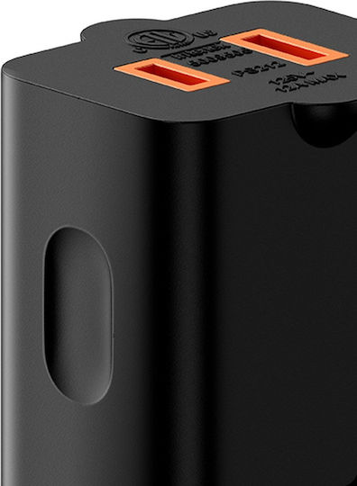 Baseus Powercombo Καλώδιο 1m PSMN000301 1τμχ