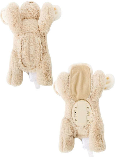 Cloud b Sleep Toy Dream Buddies - Patch Puppy made of Fabric with Lights for 0++ Months