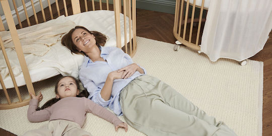Stokke Βρεφικό Αξεσουάρ Διχτυωτή Επένδυση Sleepi σε Λευκό Χρώμα
