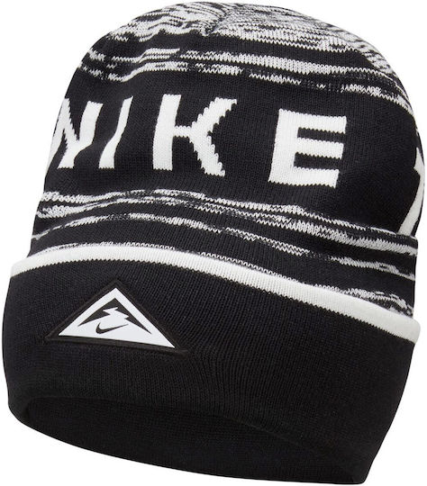 Sportswear Pom Pom Beanie Ανδρικός Σκούφος Πλεκτός σε Μαύρο χρώμα