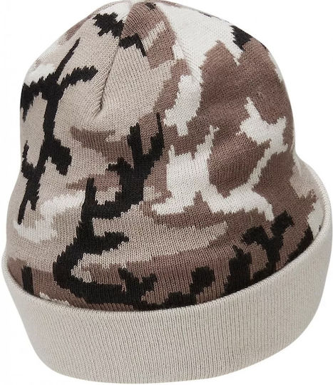 Beanie Unisex Beanie Knitted in Beige color