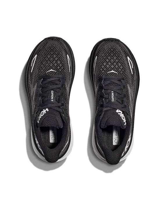 Hoka Glide Clifton 9 Bărbați Pantofi sport Alergare Negre