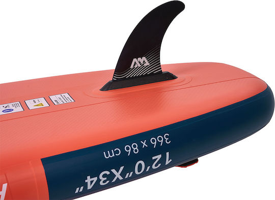 Aqua Marina Atlas Φουσκωτή Σανίδα SUP με Μήκος 3.66m Πορτοκαλί