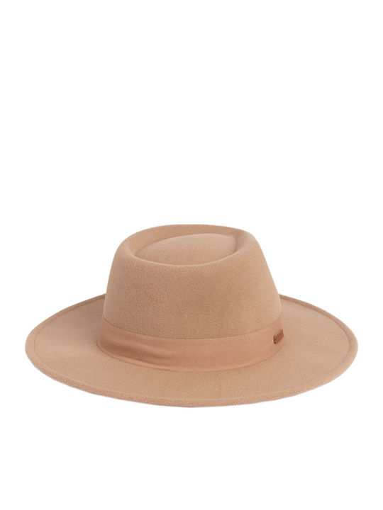 Pepe Jeans Καπέλο Fedora Μπεζ