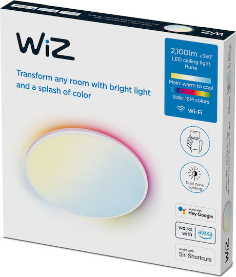 WiZ Smart Plafonieră 40buc LED cu Telecomandă WiZ Smart Plafonieră 40buc LED cu Telecomandă