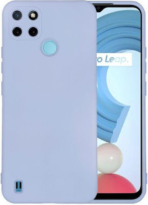 Sonique Liquid Back Cover Σιλικόνης Λιλά (Realme C21)