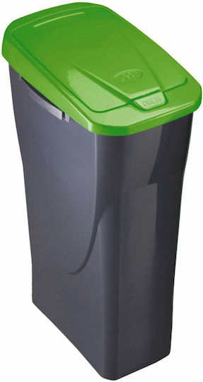 Mondex Ecobin Recycling Plastic Waste Bin 25lt Green