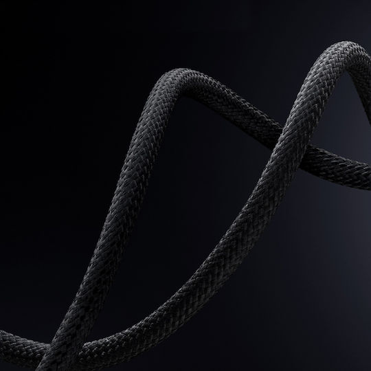 Baseus Glimmer Braided USB to Lightning Cable Μαύρο 2m (CADH000301)