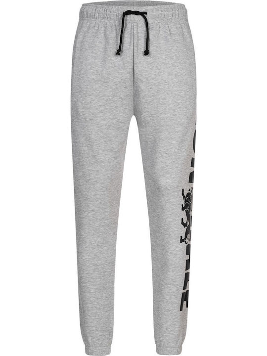 Portessie Sweatpants with Elastic Marl Grey/Black