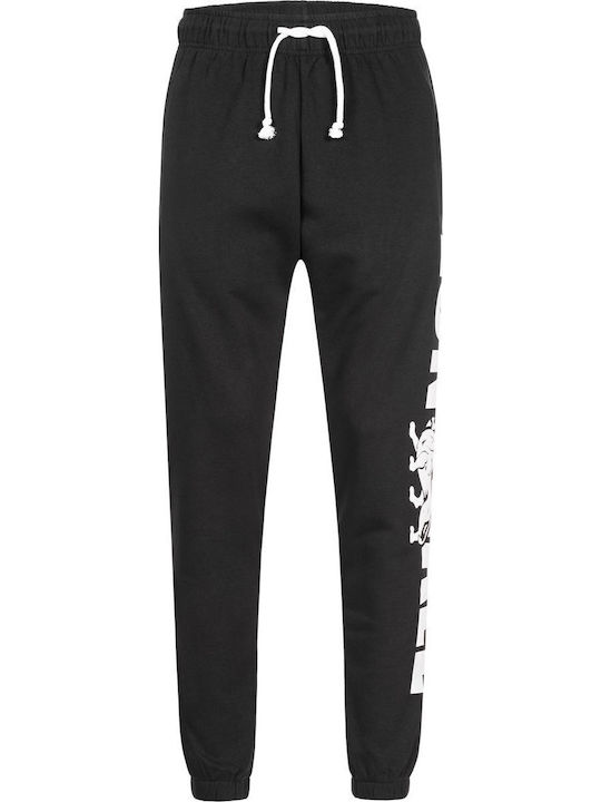 Portessie Jogginghose mit Gummizug Schwarz