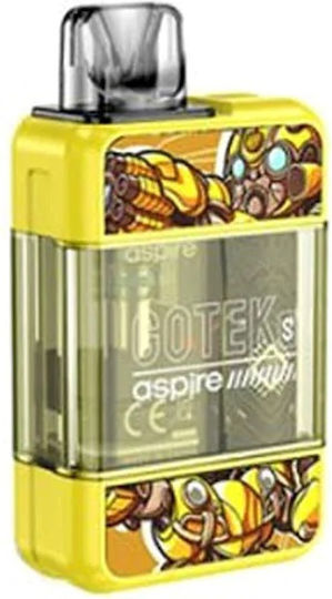 Aspire Gotek S Pod-Bausatz 2ml mit eingebauter Batterie 650mAh Yellow
