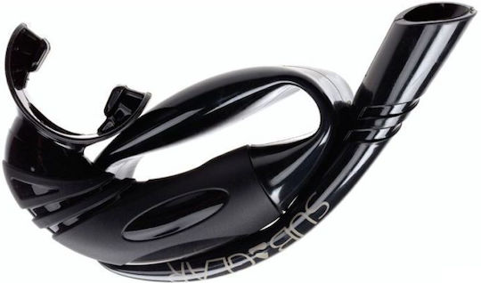 Scubapro Apnea Snorkel Black with Silicone Mouthpiece
