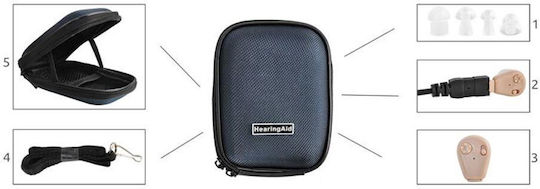 Rechargeable ITE Hearing Aid 8667