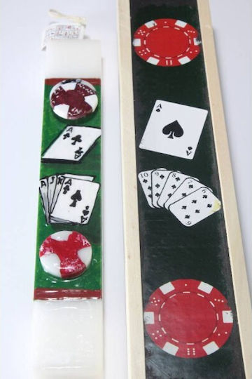 Easter Candle Flat with Box Poker