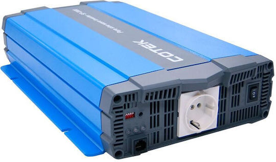 Cotek SP1500-24 Invertoare Unda Sinusoidală Pură Putere 1500W cu Tensiunea De Intrare 24V Cu O Singură Fază