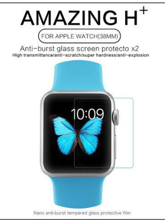 Nillkin Tempered Glass for the Apple Watch 38mm 2pcs
