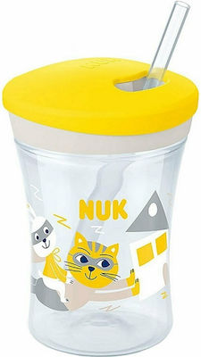 Nuk Baby & Toddler Cups Action made of Plastic Yellow 1pcs 230ml for 12m+m+ 10.751.319