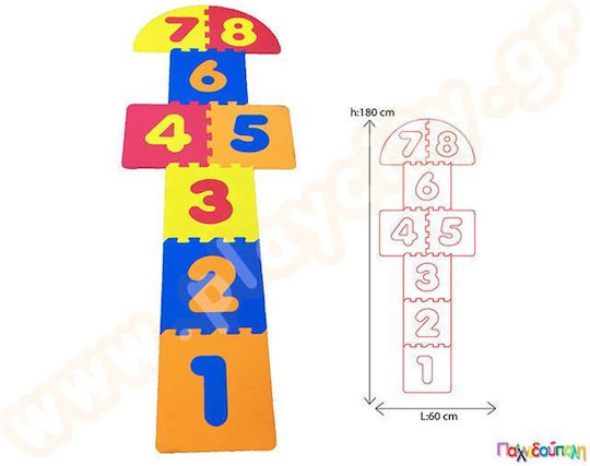 Playcity Kinder-Bodenpuzzles 8-teilig
