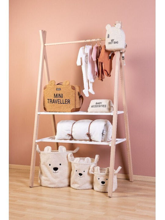 Childhome Λίκνο Tipi 2 in 1 με Ρόδες Λευκό