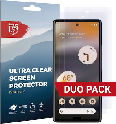 Rosso Ultra Clear Screen Protector 2τμχ (Google Pixel 6a)