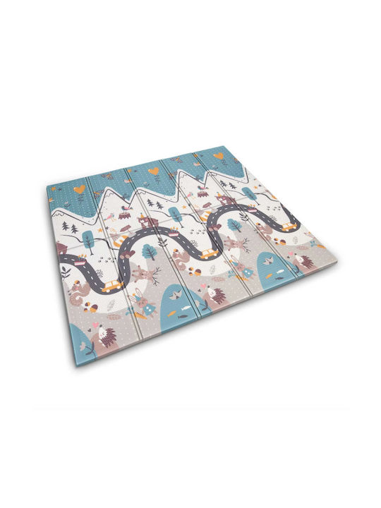 Nukido Kids Synthetic Activity Mat Roads-Chess 180x200cm 10mm