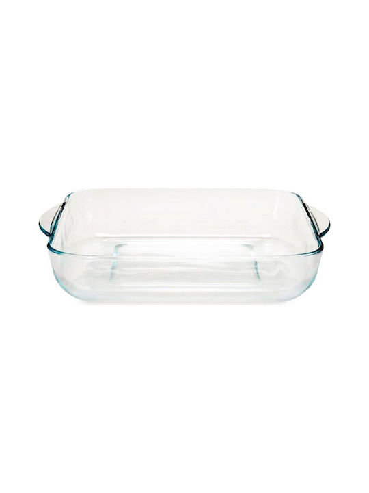 Pasabahce Τετράγωνο Πυρίμαχο Σκεύος Γυάλινο 32x28.5cm