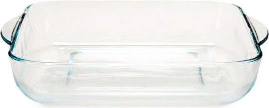 Pasabahce Glass Square Heat-Resistant Cookware 3200ml
