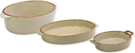 Viosarp Ceramic Oval Heat-Resistant Cookware 34x25x5cm
