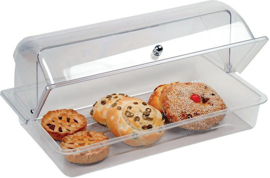Garibaldi Kunststoff Roll-Top Rechteckig Gewerbliche Serviertellerabdeckungen 53x32.5cm
