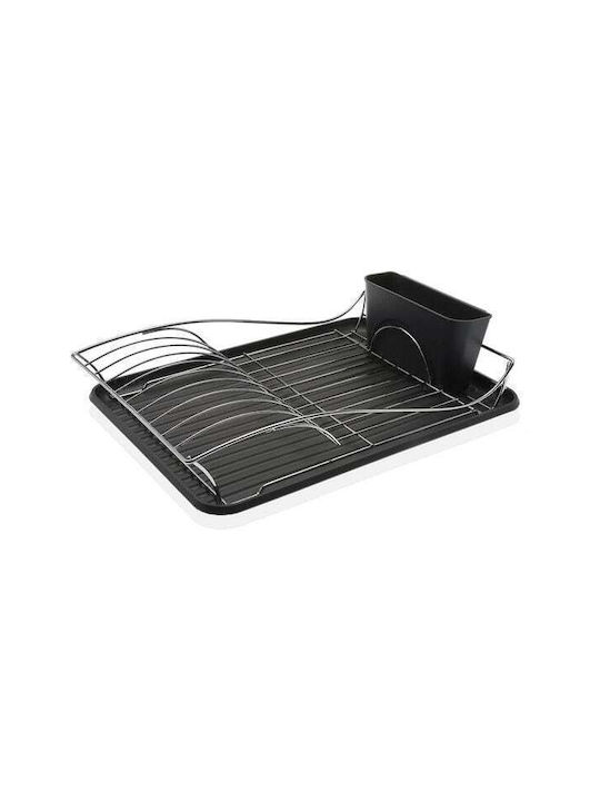 Metaltex Wing Tex Στραγγιστήρι Νεροχύτη Μεταλλικό Γκρι 50x31x10cm
