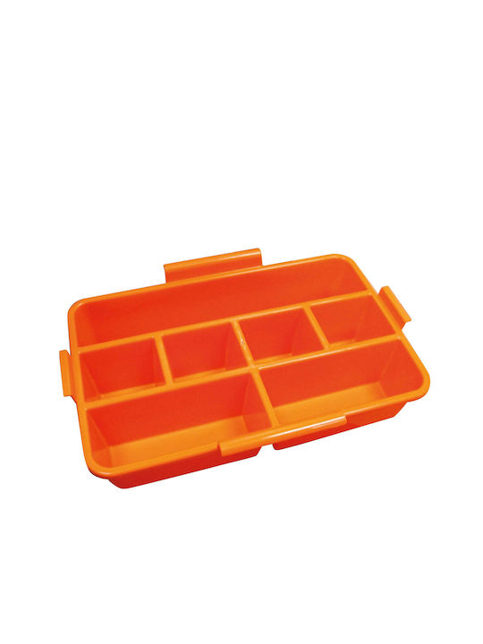 Tactix Plastic Storage Box with Lid Transparent 40.4x30.4x18.7cm