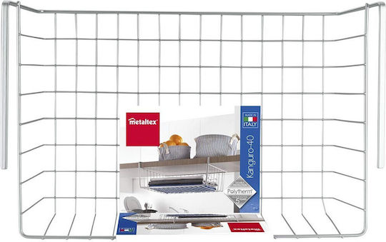 Metaltex Pendant Shelf Kanguro Metal 40x40x14cm Silver