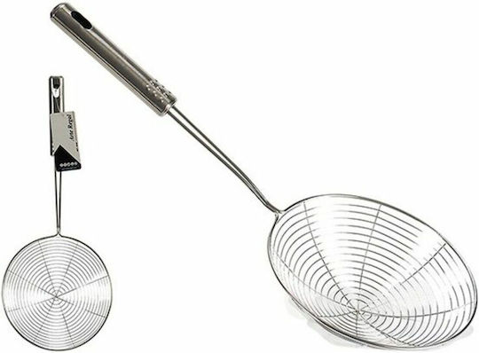 Metaltex Imperial Tiefe Servierlöffel Nudeln Sieb Metallisch Silber