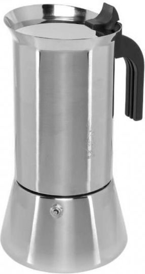 Bialetti New Venus Induction Мокро кафе 6 Cups Inox Сребрист