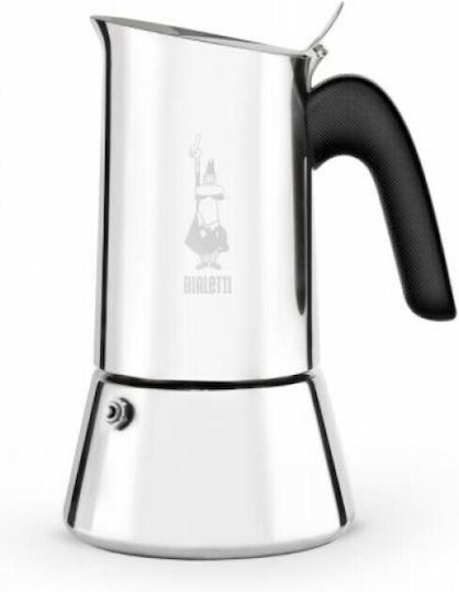 Bialetti New Venus Induction Мокро кафе 6 Cups Inox Сребрист